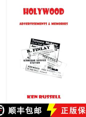 【3-4周达】Holywood: Advertisements & Memories [9780244501228]