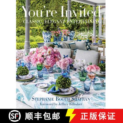 【3-4周达】精装 You're Invited: Classic, Elegant Entertaining [9780847863716]