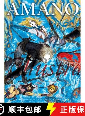 【3-4周达】Yoshitaka Amano: Illustrations, Volume 1 [9781421589572]