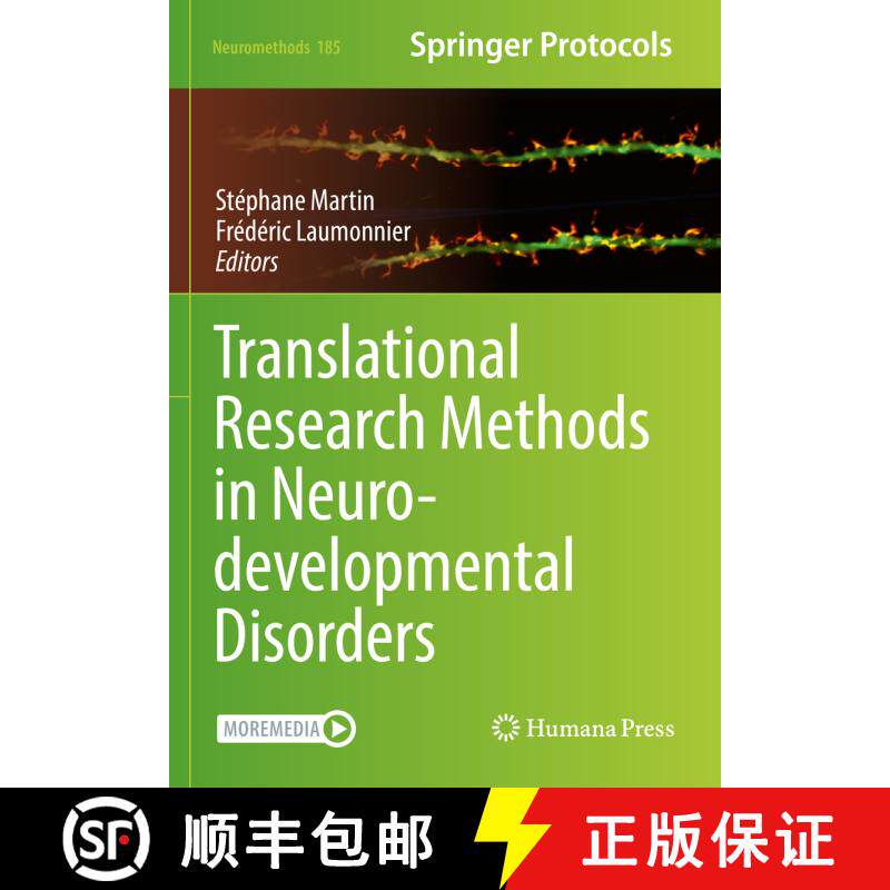 【3-4周达】Translational Research Methods in Neurodevelopmental Disorders [9781071625712]