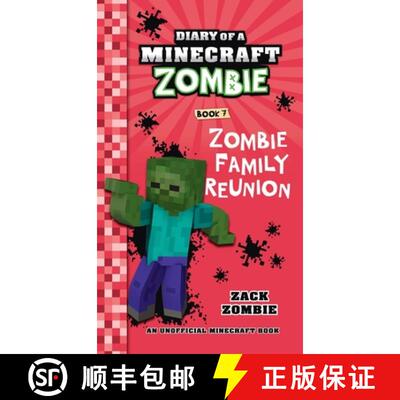 【3-4周达】Diary of a Minecraft Zombie Book 7: Zombie Family Reunion [9781960507853]