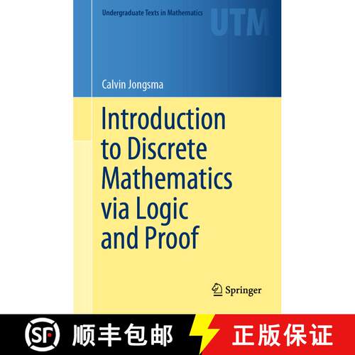 【3-4周达】精装 Introduction to Discrete Mathematics via Logic and Proof [9783030253578]