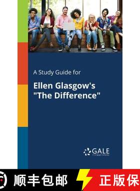 【3-4周达】A Study Guide for Ellen Glasgow's The Difference [9781375390644]