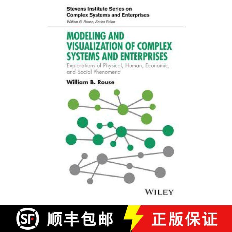 【3-4周达】Modeling And Visualization Of Complex Systems And Enterprises: Explorations Of Physical, H... [9781118954133]