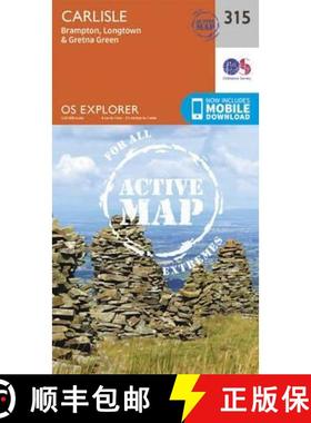 【3-4周达】Carlisle, Brampton, Longtown and Gretna Green [9780319471876]