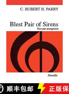 【3-4周达】Blest Pair Of Sirens (SATB) [9780853603207]