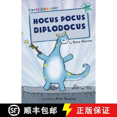 【3-4周达】Hocus Pocus Diplodocus: (Turquoise Early Reader) [9781848861787]