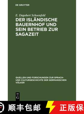 预订 Der Isländische Bauernhof Und Sein Betrieb Zur Sagazeit [9783110993141]