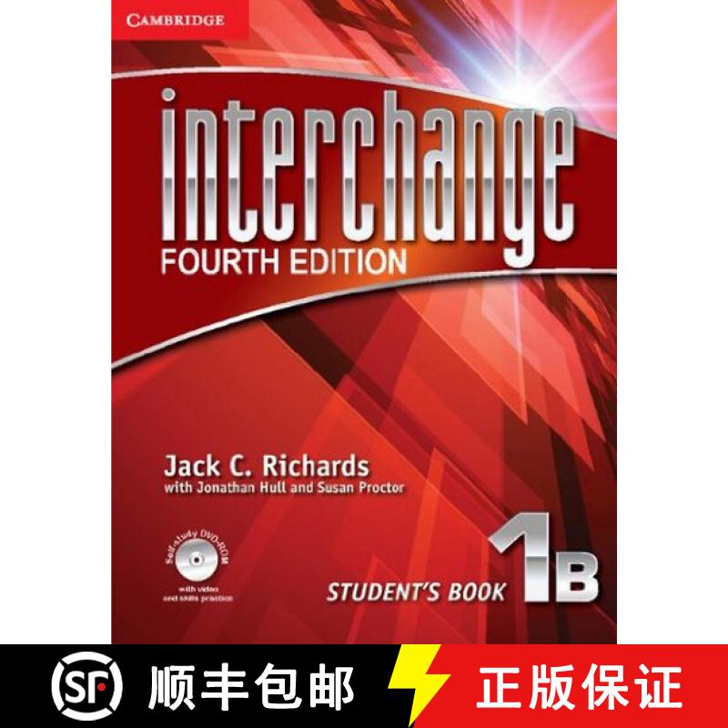 预订 Interchange Level 1 Student's Book B with Self-study DVD-ROM: - Interchange Level 1 Student's Bo... [9781107673960]