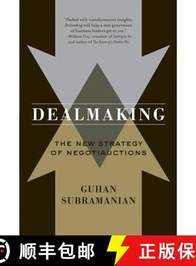 【3-4周达】Dealmaking: New Dealmaking Strategies for a Competitive Marketplace [9780393339956]