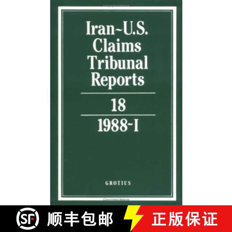 【3-4周达】Iran-U.S. Claims Tribunal Reports: Volume 18 [9780521464529]