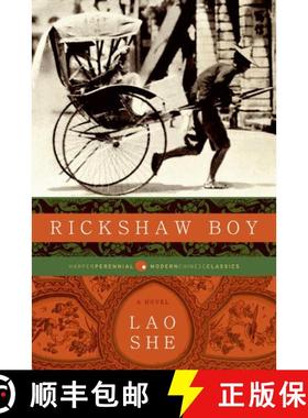 【3-4周达】Rickshaw Boy [9780061436925]