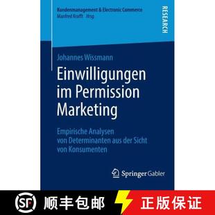 Empirische Einwilligungen der 9783658035525 aus Permission 4周达 von Analysen Marketing Sic... Determinanten