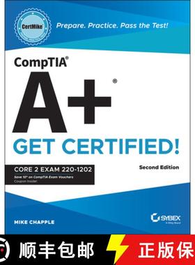 【3-4周达】Comptia A+ Certmike: Prepare. Practice. Pass the Test! Get Certified!: Core 2 Exam 220-1202 [9781394357680]