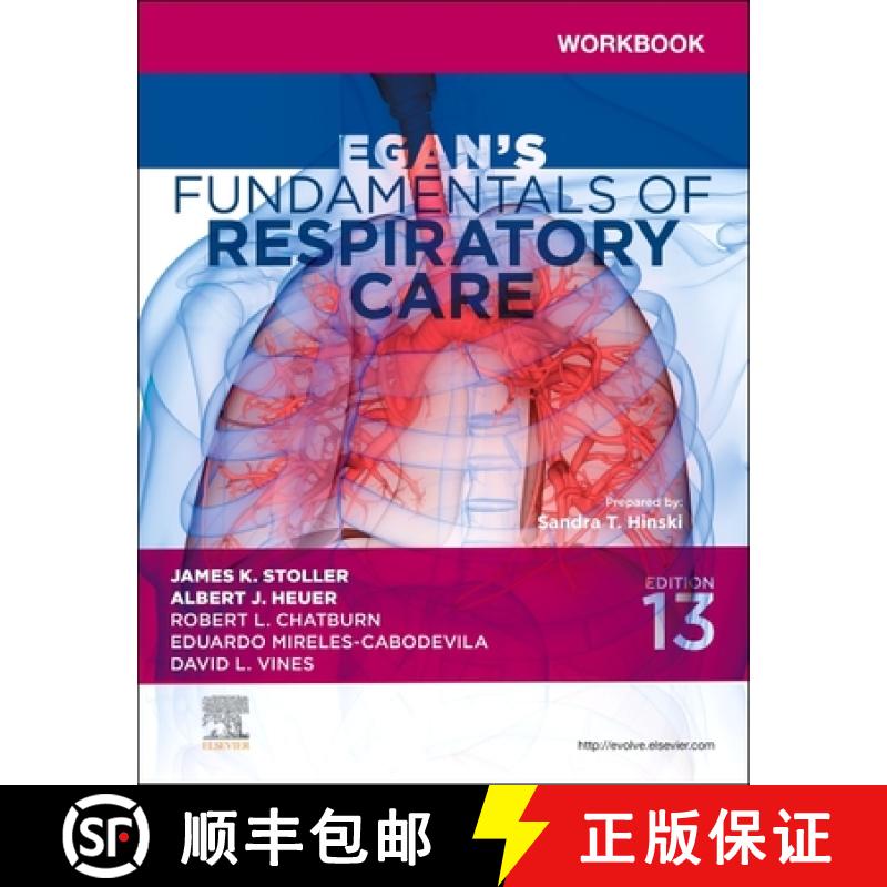 【3-4周达】Workbook for Egan's Fundamentals of Respiratory Care [9780323932004]