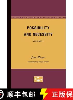 【3-4周达】Possibility and Necessity: Volume 1 Volume 1 [9780816658497]