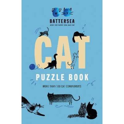 【4周达】Battersea Dogs and Cats Home - Cat Puzzle Book: Includes crosswords, wordsearches, hidden co... [9781802794137]