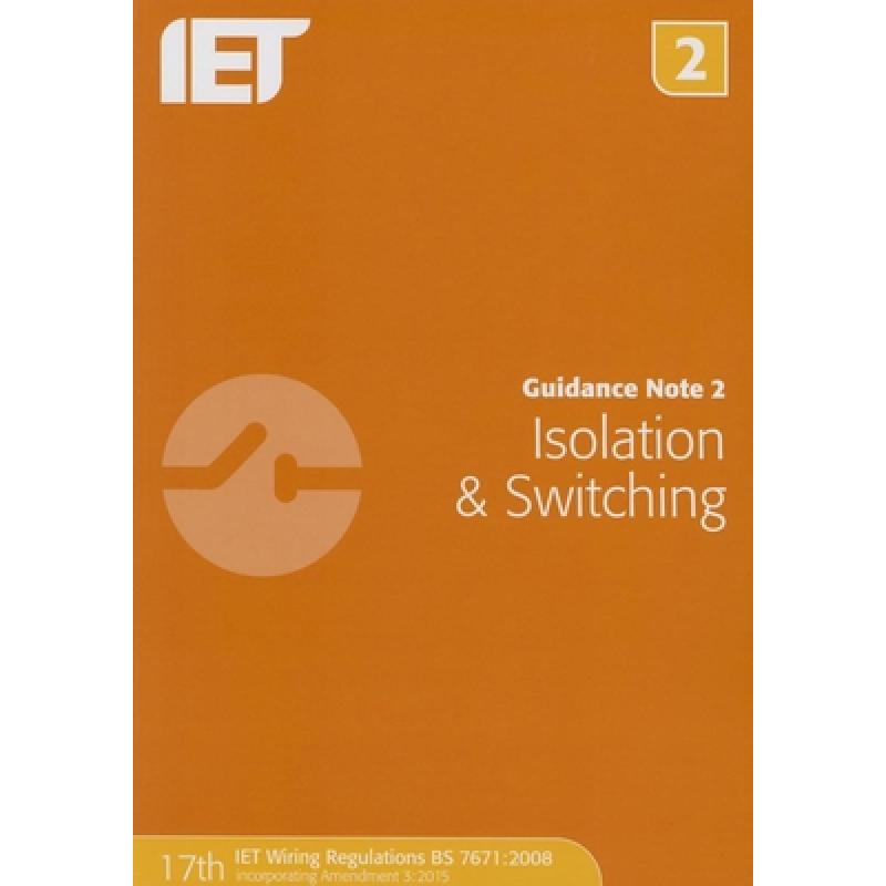 预订 guidance note 2: isolation & switching [9781849198714]