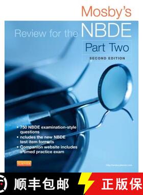 【3-4周达】Mosby's Review for the NBDE, Part II with Access Code [9780323225687]