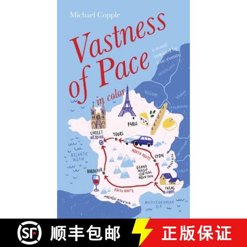【3-4周达】Vastness of Pace in color: A Novel Inspired by True Events [9781777832599]