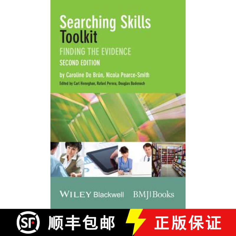 【3-4周达】Searching Skills Toolkit - Finding The Evidence 2E [Wiley医学] [9781118463130]