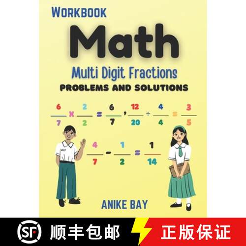 【3-4周达】Math 1000 Multi Digit Fraction : Problems and Solutions [9781959877288]
