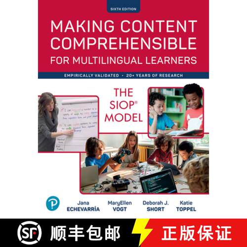 【3-4周达】Making Content Comprehensible for Multilingual Learners: The Siop Model [9780137878857]