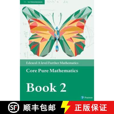 【3-4周达】Pearson Edexcel A level Further Mathematics Core Pure Mathematics Book 2 Textbook + e-book [9781292183343]