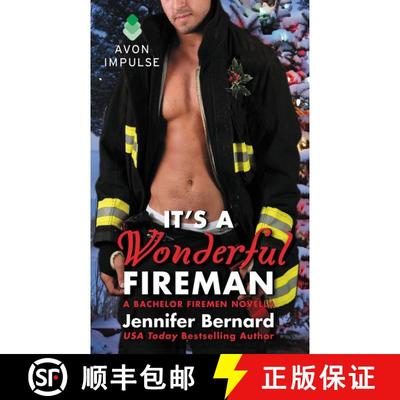【3-4周达】It's a Wonderful Fireman: A Bachelor Firemen Novella [9780062389367]