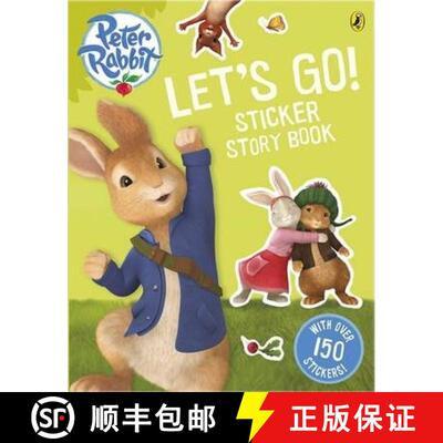 【3-4周达】Peter Rabbit Animation: Let's Go! Sticker Story Book [9780141350950]