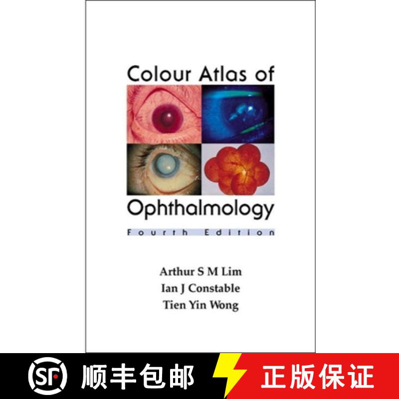 【3-4周达】Colour Atlas of Ophthalmology (Fourth Edition) [9789810244163]