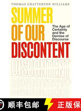 【3-4周达】Summer of Our Discontent [9781408724453]