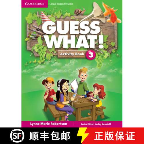 预订 Guess What! Level 3 Activity Book with Home Booklet and Online Interactive Activities Spanish Ed... [9788490369883]
