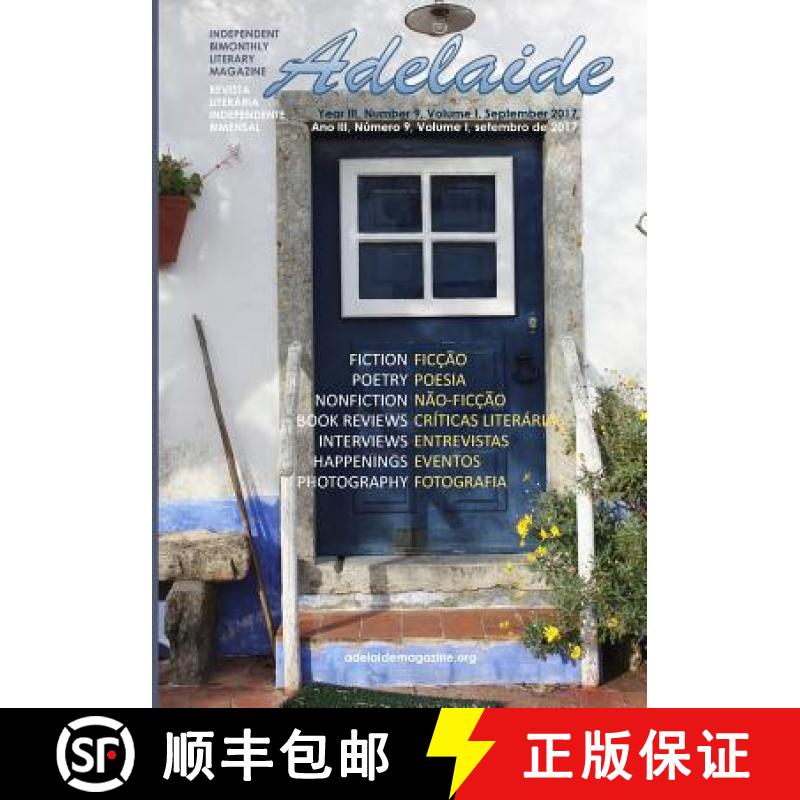 【3-4周达】Adelaide Literary Magazine No.9: Volume One, September 2017 [9780999214879]