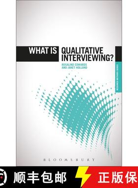 【3-4周达】What is Qualitative Interviewing? [9781780938523]