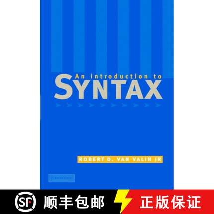 【3-4周达】An Introduction to Syntax [9780521635660]
