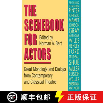 【3-4周达】Scenebook for Actors: Great Monologs and Dialogs from Contemporary and Classical Theatre [9780916260651]
