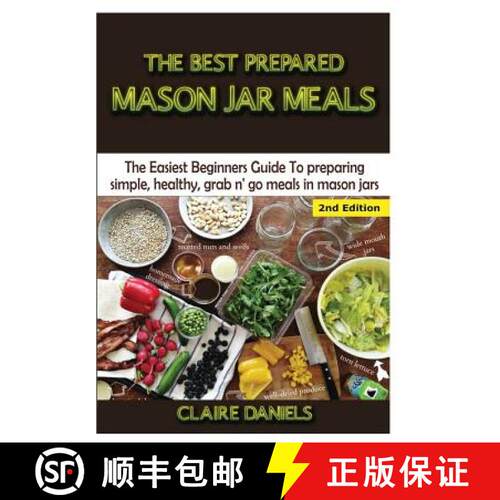【3-4周达】精装 The Best Prepared Mason Jar Meals [9781329641808]