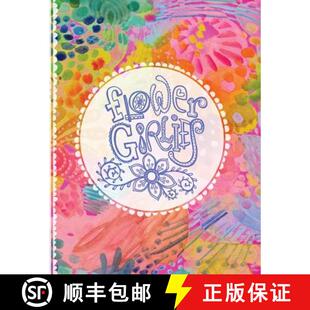 Coloring 9780692429792 drawn Flower Girlies illustrations girlie Book color 预订 flowery hand