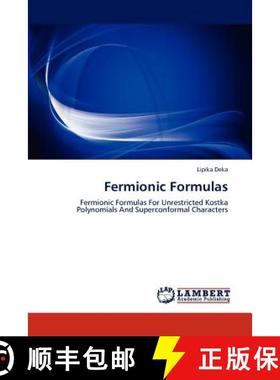 预订 Fermionic Formulas [9783846584842]