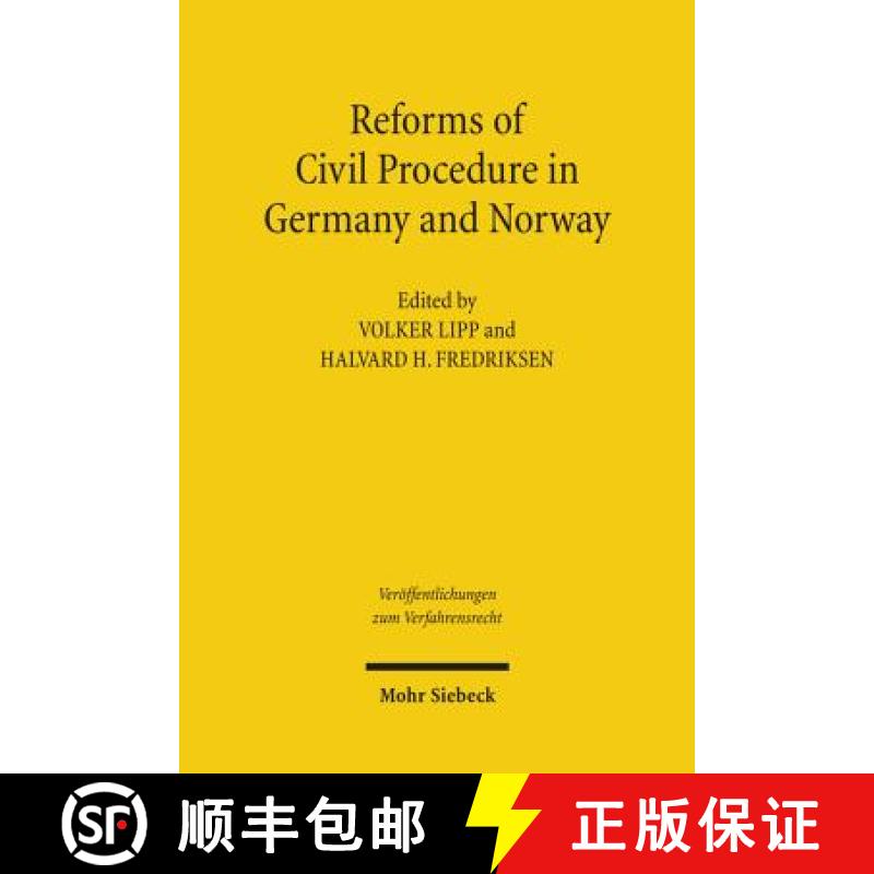 【3-4周达】Reforms of Civil Procedure in Germany and Norway [9783161509131]