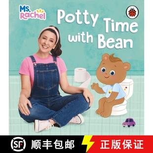 【3-4周达】Ms Rachel: Potty Time with Bean : (Books by Ms Rachel) [9780241764398]