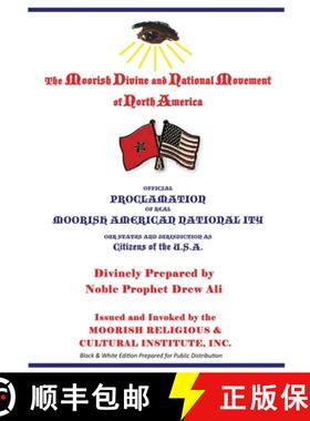 【3-4周达】Official Proclamation of Real Moorish American Nationality: Black and White Edition Prepar... [9781952828843]