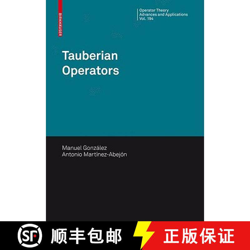 【3-4周达】Tauberian Operators [9783764389970]