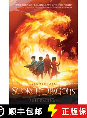 【3-4周达】Elementals: Scorch Dragons [9780062458018]