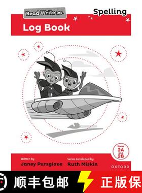 【3-4周达】Read Write Inc. Spelling: Read Write Inc. Spelling: Log Book 2 (Pack of 30) [9780198305491]