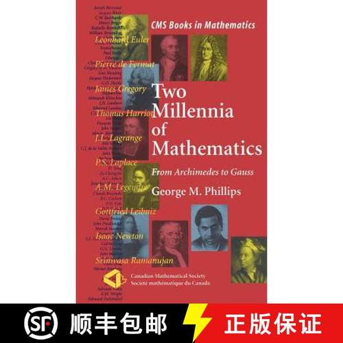 【3-4周达】Two Millennia of Mathematics: From Archimedes to Gauss [9780387950228]
