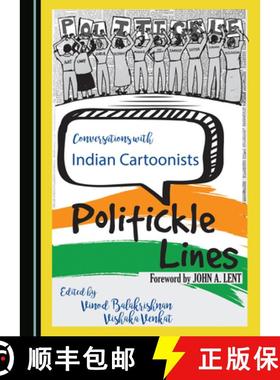 预订 Conversations with Indian Cartoonists : Politickle Lines [9781527539945]
