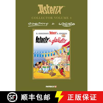 【3-4周达】精装 Asterix Collector Vol. 4: Asterix the Gladiator [9781545820483]
