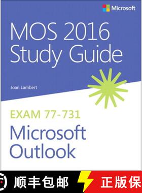 【3-4周达】Mos 2016 Study Guide for Microsoft Outlook [9780735699380]
